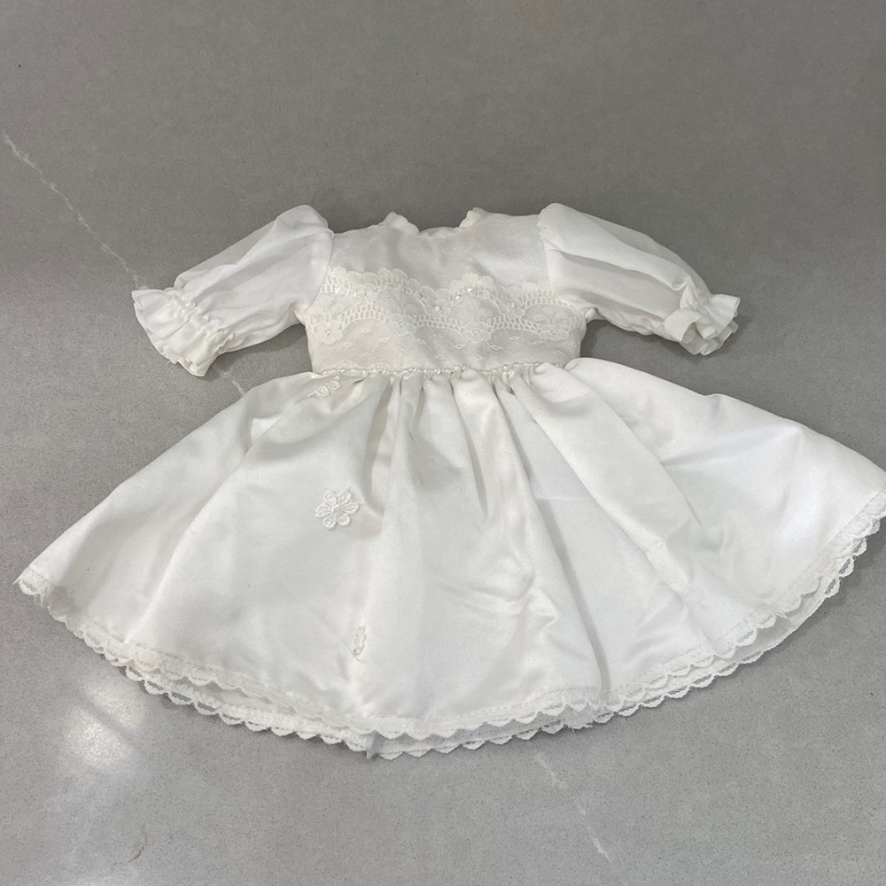 Handmade doll dress